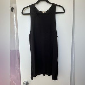 Aritzia Wilfred Free long black tank